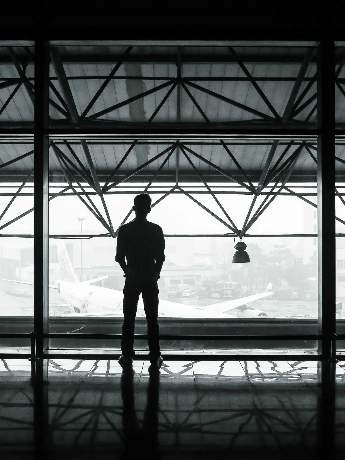 Close-up detail of knit texture and thread direction